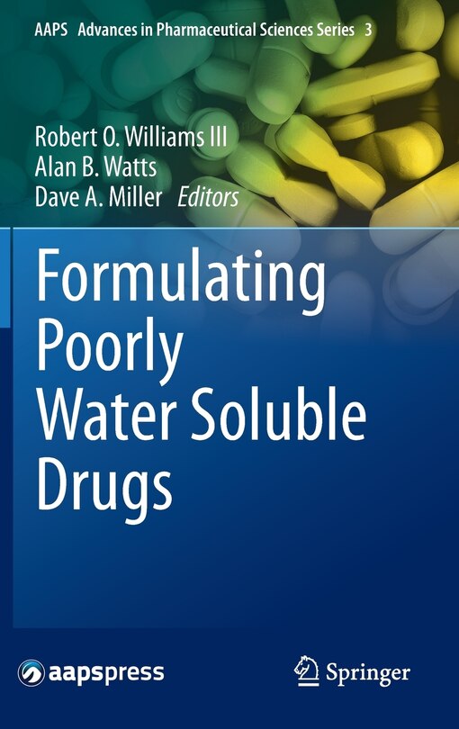 Front cover_Formulating Poorly Water Soluble Drugs