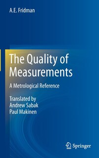 Front cover_The Quality of Measurements