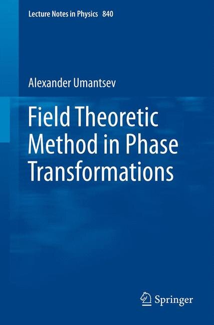 Front cover_Field Theoretic Method in Phase Transformations