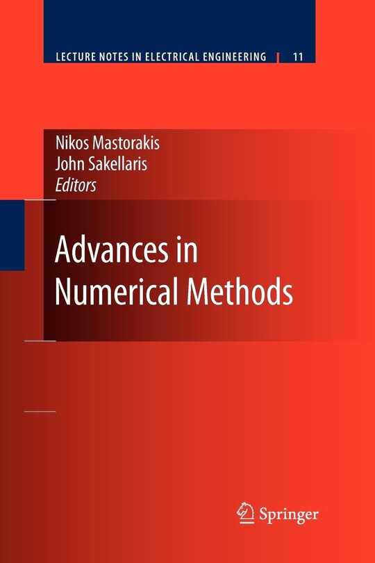 Front cover_Advances in Numerical Methods