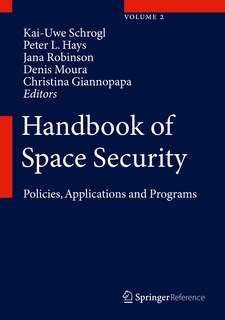 Front cover_Handbook of Space Security