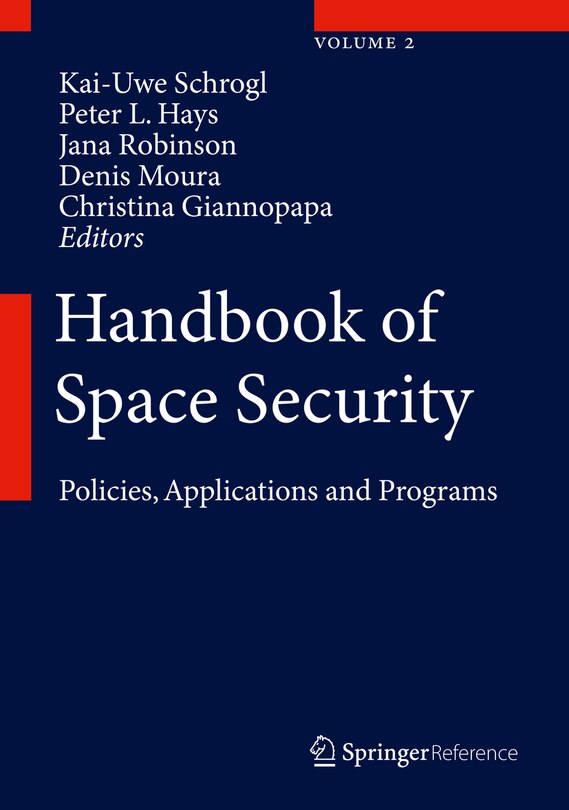 Front cover_Handbook of Space Security