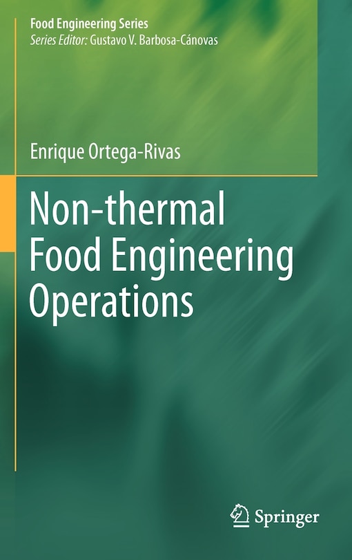 Front cover_Non-thermal Food Engineering Operations