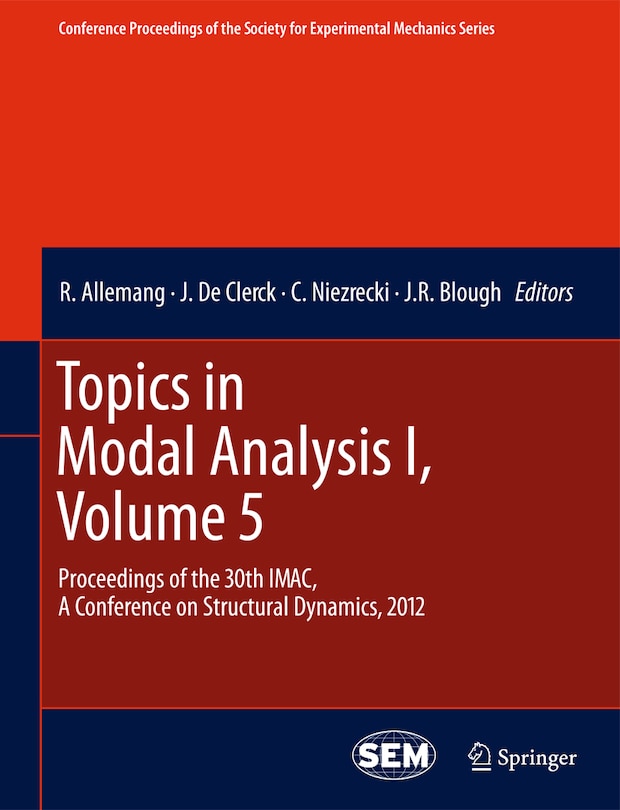 Front cover_Topics in Modal Analysis I, Volume 5