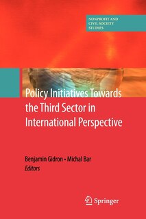 Front cover_Policy Initiatives Towards the Third Sector in International Perspective