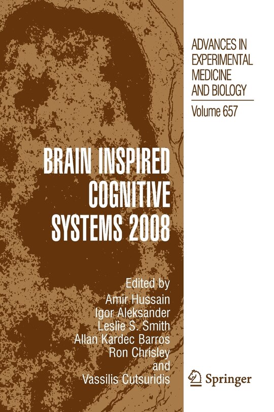 Front cover_Brain Inspired Cognitive Systems 2008