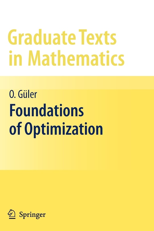 Couverture_Foundations of Optimization
