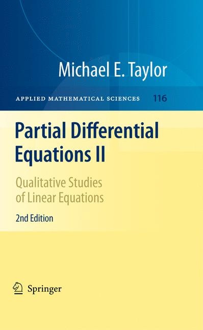 Couverture_Partial Differential Equations II
