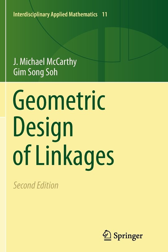 Front cover_Geometric Design of Linkages