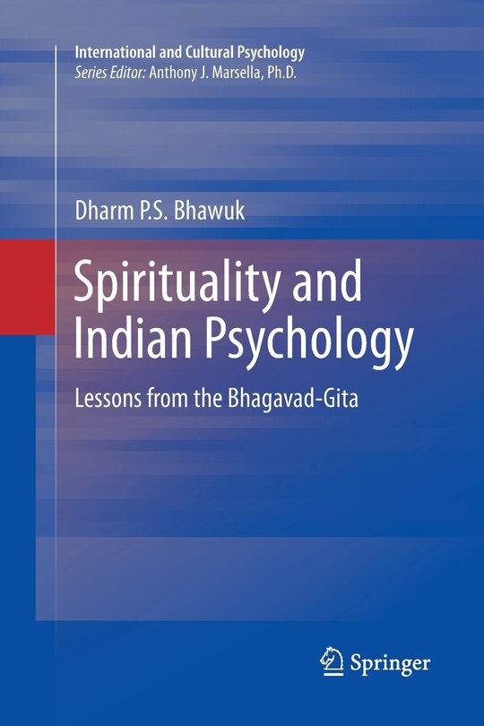 Front cover_Spirituality and Indian Psychology