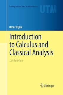 Couverture_Introduction to Calculus and Classical Analysis