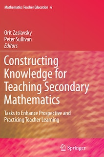 Couverture_Constructing Knowledge for Teaching Secondary Mathematics