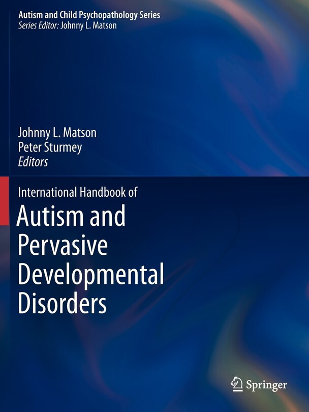 Couverture_International Handbook of Autism and Pervasive Developmental Disorders