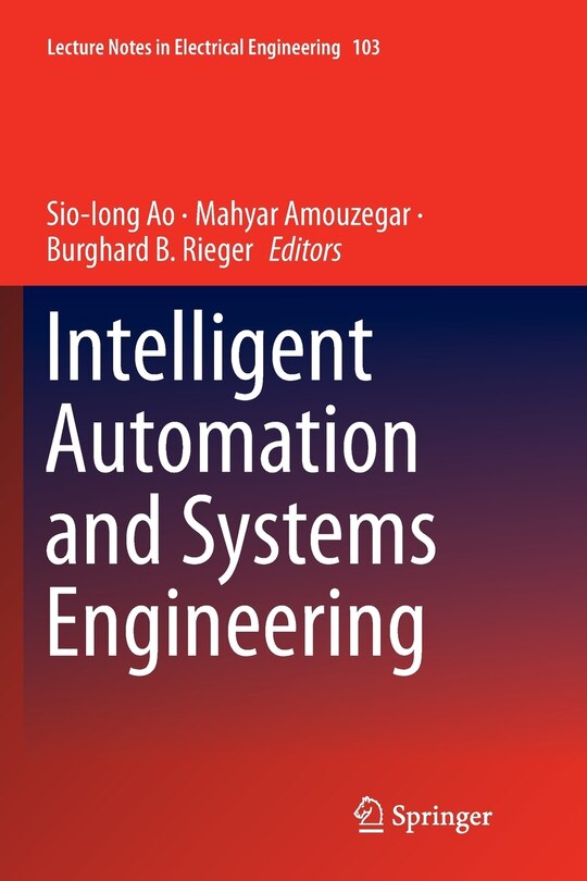 Front cover_Intelligent Automation and Systems Engineering