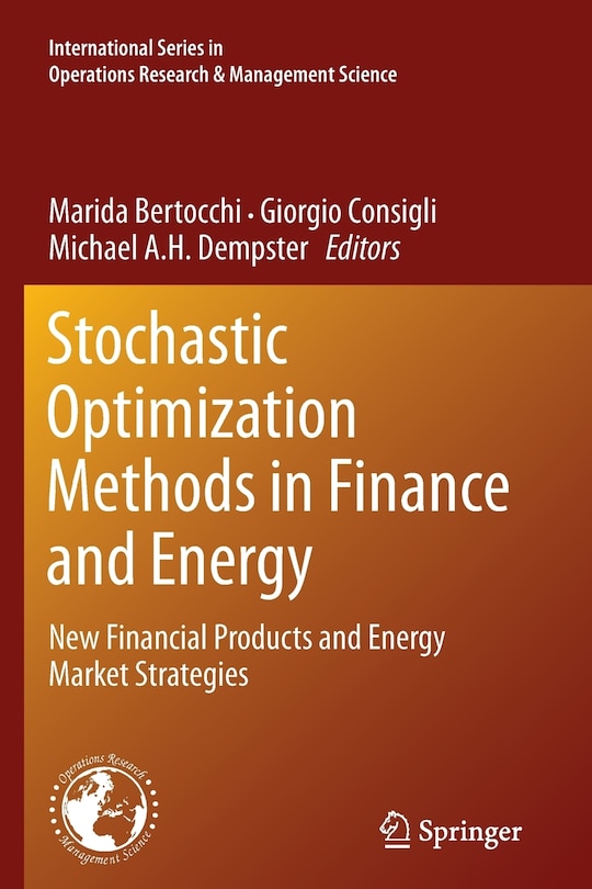 Couverture_Stochastic Optimization Methods in Finance and Energy