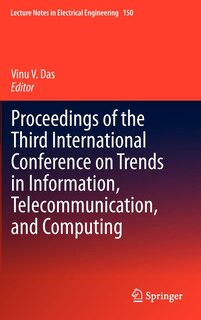 Front cover_Proceedings of the Third International Conference on Trends in Information, Telecommunication and Computing