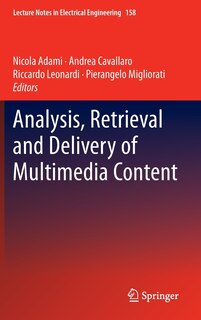 Couverture_Analysis, Retrieval and Delivery of Multimedia Content