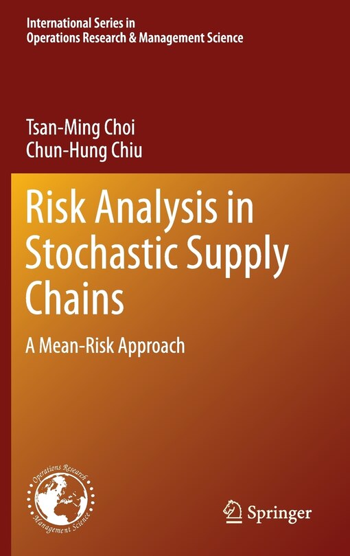 Front cover_Risk Analysis in Stochastic Supply Chains