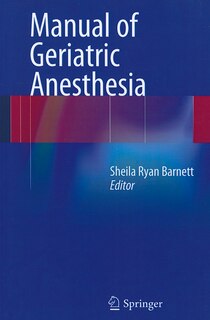 Couverture_Manual of Geriatric Anesthesia