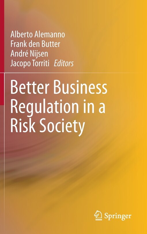 Front cover_Better Business Regulation in a Risk Society