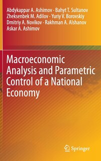 Front cover_Macroeconomic Analysis and Parametric Control of a National Economy