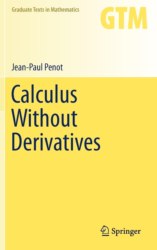 Couverture_Calculus Without Derivatives