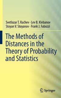 Couverture_The Methods of Distances in the Theory of Probability and Statistics