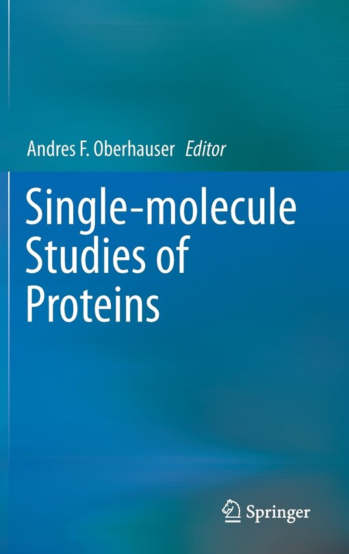 Front cover_Single-molecule Studies of Proteins