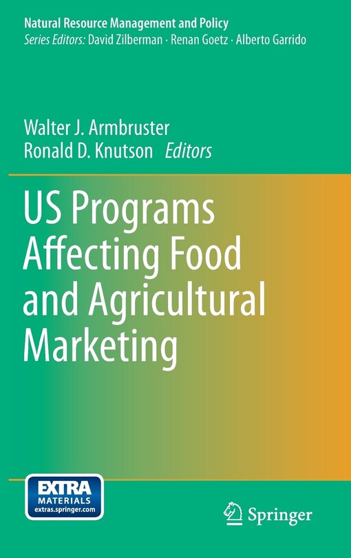 Front cover_US Programs Affecting Food and Agricultural Marketing