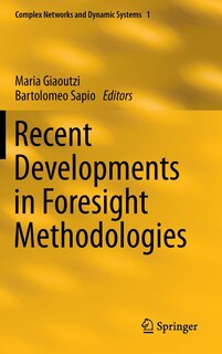 Couverture_Recent Developments in Foresight Methodologies