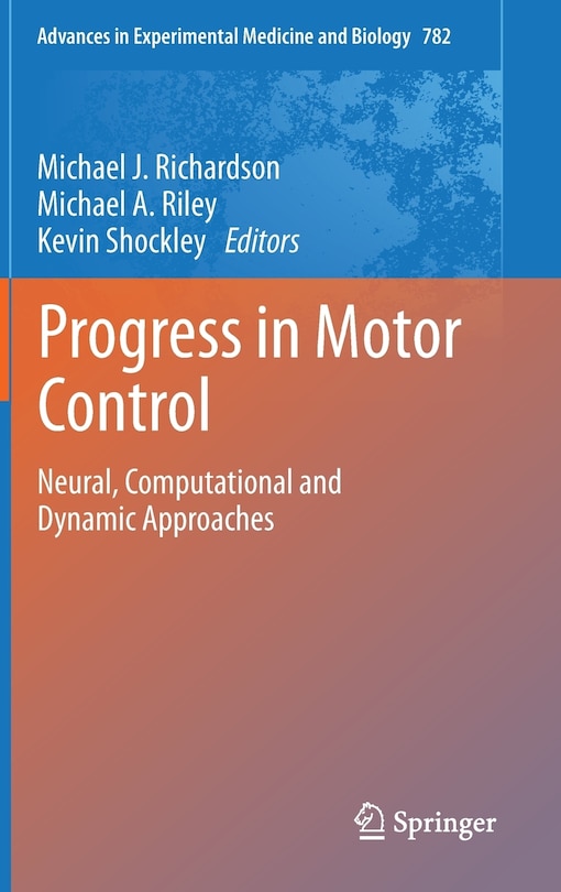 Front cover_Progress in Motor Control