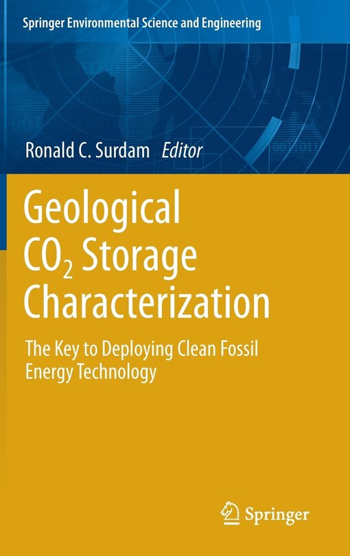Front cover_Geological CO2 Storage Characterization