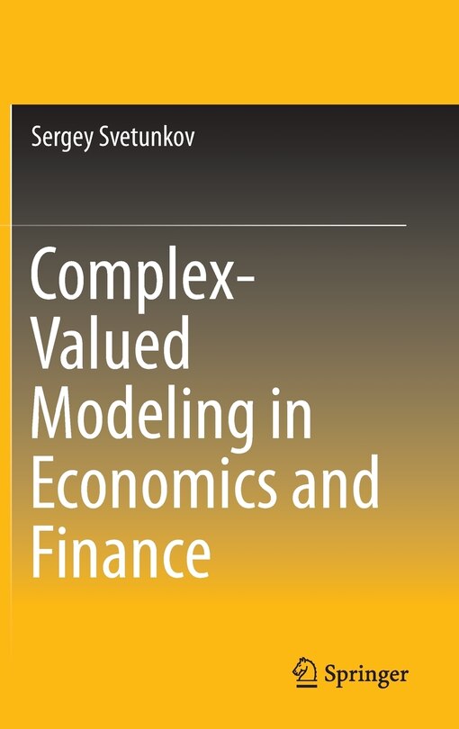 Front cover_Complex-Valued Modeling in Economics and Finance