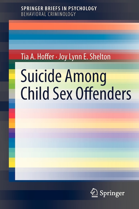 Front cover_Suicide Among Child Sex Offenders