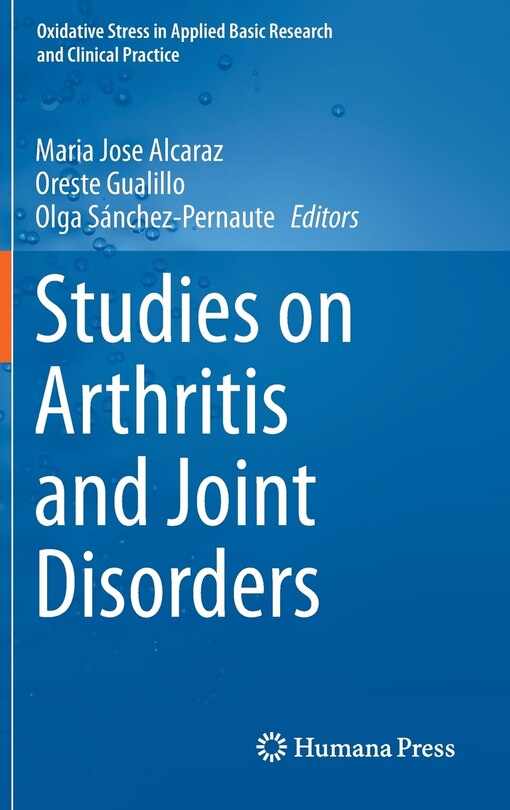 Couverture_Studies on Arthritis and Joint Disorders
