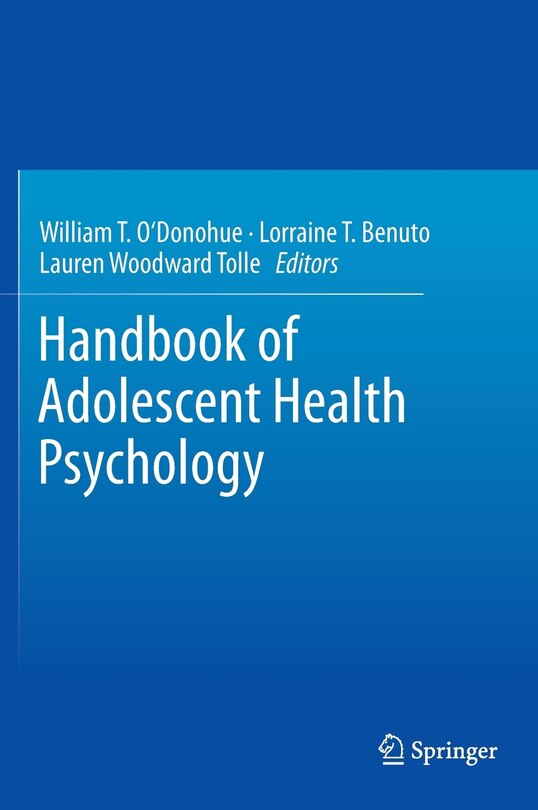 Front cover_Handbook of Adolescent Health Psychology