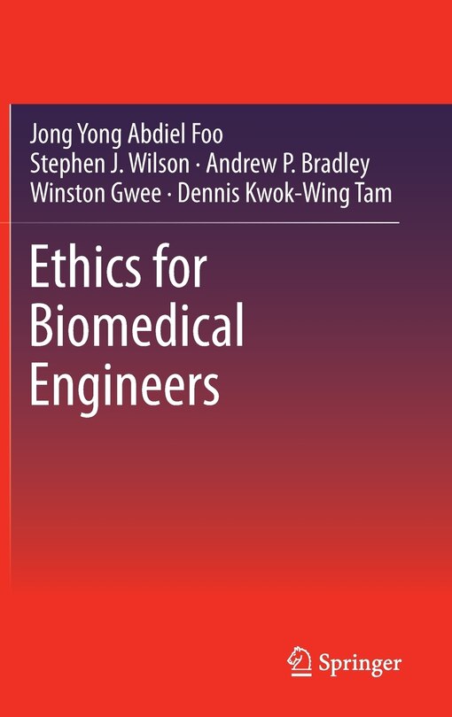 Front cover_Ethics for Biomedical Engineers