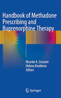 Front cover_Handbook of Methadone Prescribing and Buprenorphine Therapy