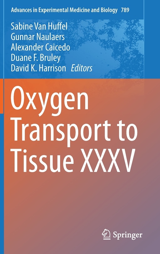 Front cover_Oxygen Transport to Tissue XXXV