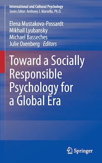 Front cover_Toward a Socially Responsible Psychology for a Global Era
