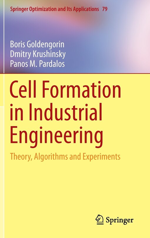 Front cover_Cell Formation in Industrial Engineering