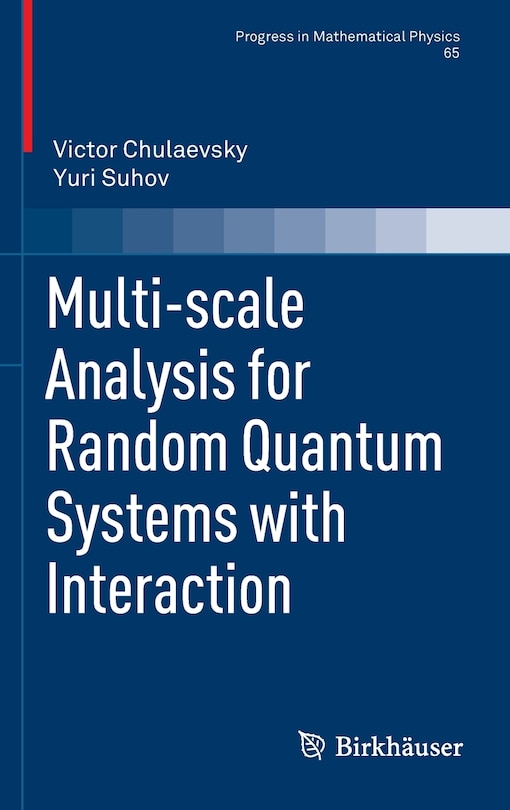 Couverture_Multi-Scale Analysis for Random Quantum Systems with Interaction