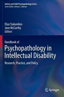 Front cover_Handbook of Psychopathology in Intellectual Disability