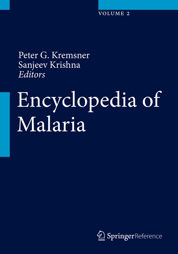 Front cover_Encyclopedia Of Malaria