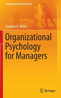 Couverture_Organizational Psychology for Managers