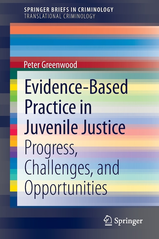 Couverture_Evidence-Based Practice in Juvenile Justice