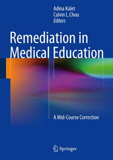 Front cover_Remediation in Medical Education