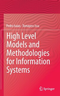 Front cover_High Level Models and Methodologies for Information Systems