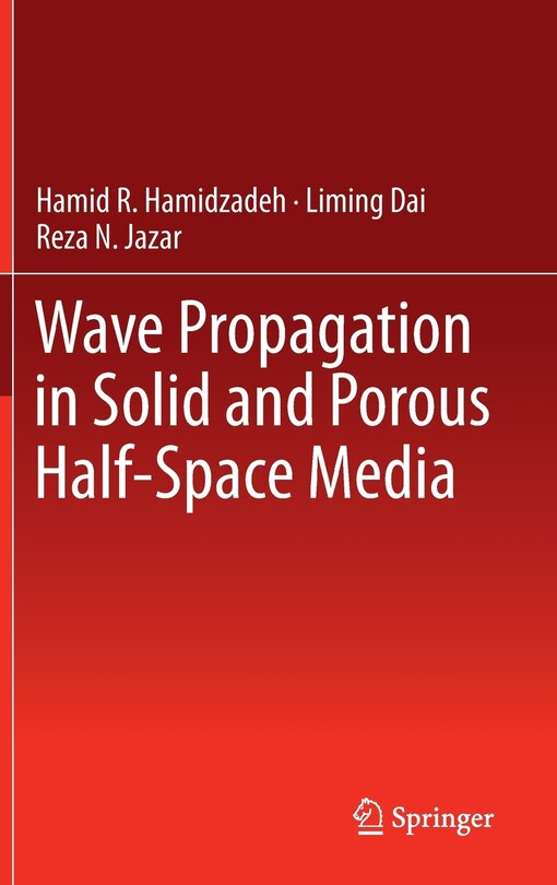 Couverture_Wave Propagation in Solid and Porous Half-Space Media