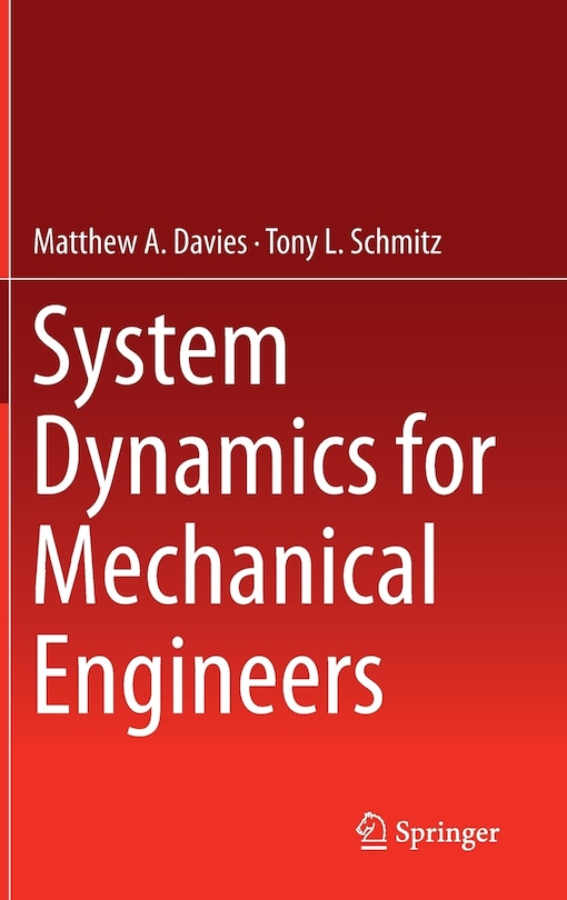 Front cover_System Dynamics for Mechanical Engineers